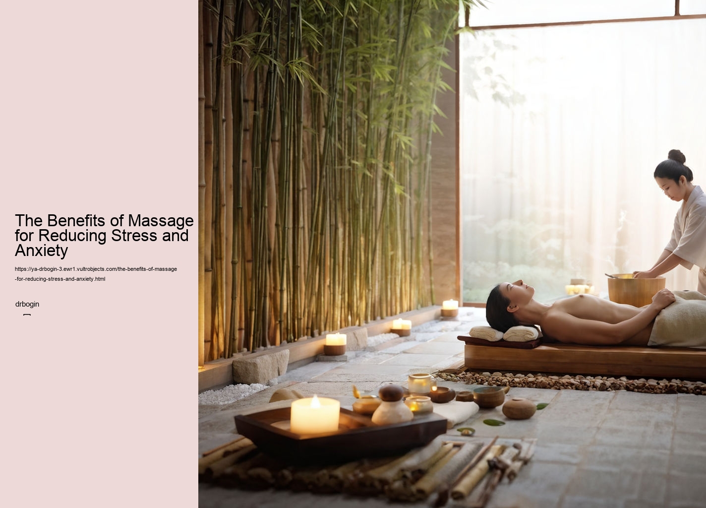 The Benefits of Massage for Reducing Stress and Anxiety